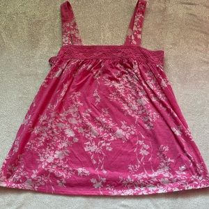 ⚡️pink floral top !